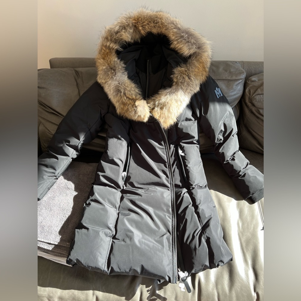 Mackage Black Kay Coat with Tags Size M